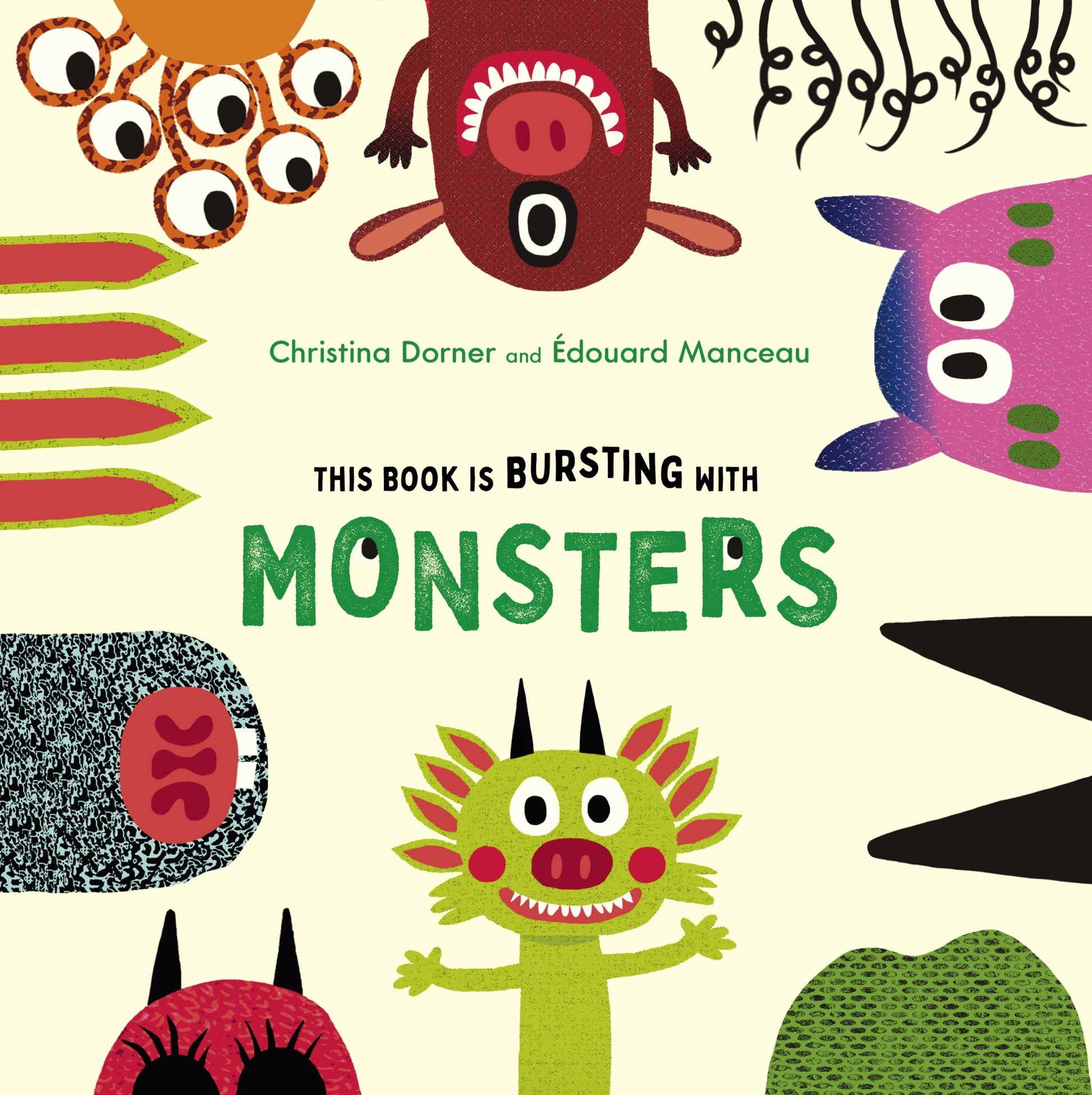 This Book Is Bursting with Monsters! Cover Image