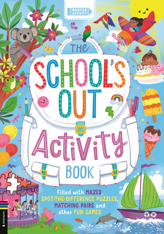 The School's Out Activity Book Cover Image