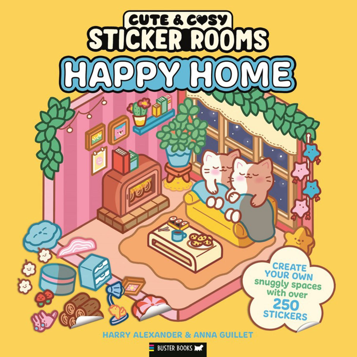 Sticker Rooms: Happy Home Cover Image