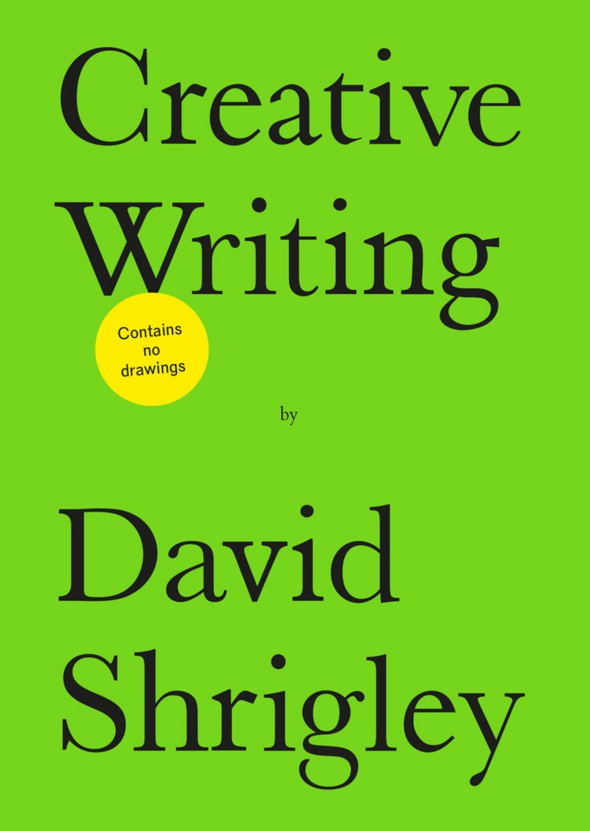 Creative Writing Cover Image