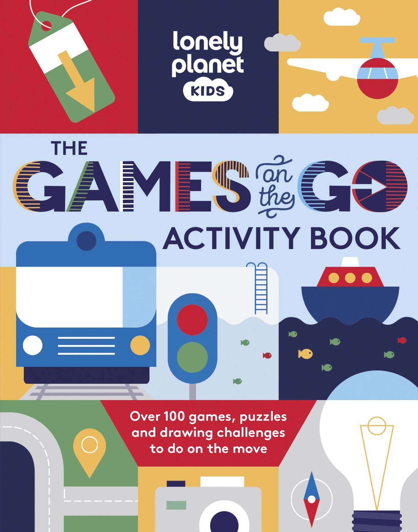 Lonely Planet Kids the Games on the Go Activity Book Cover Image
