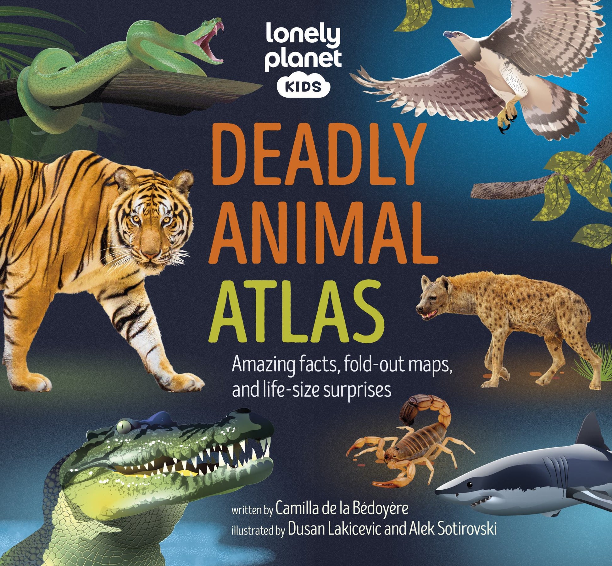 Lonely Planet Kids Deadly Animal Atlas Cover Image