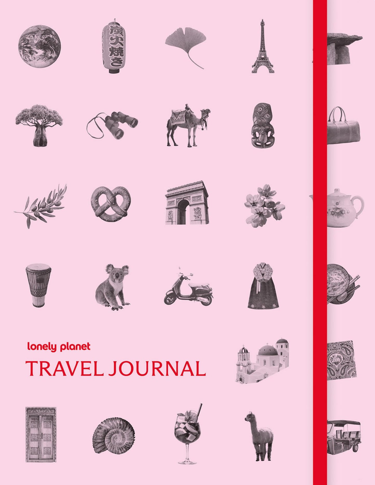 Lonely Planet's Travel Journal: Pink Cover Image