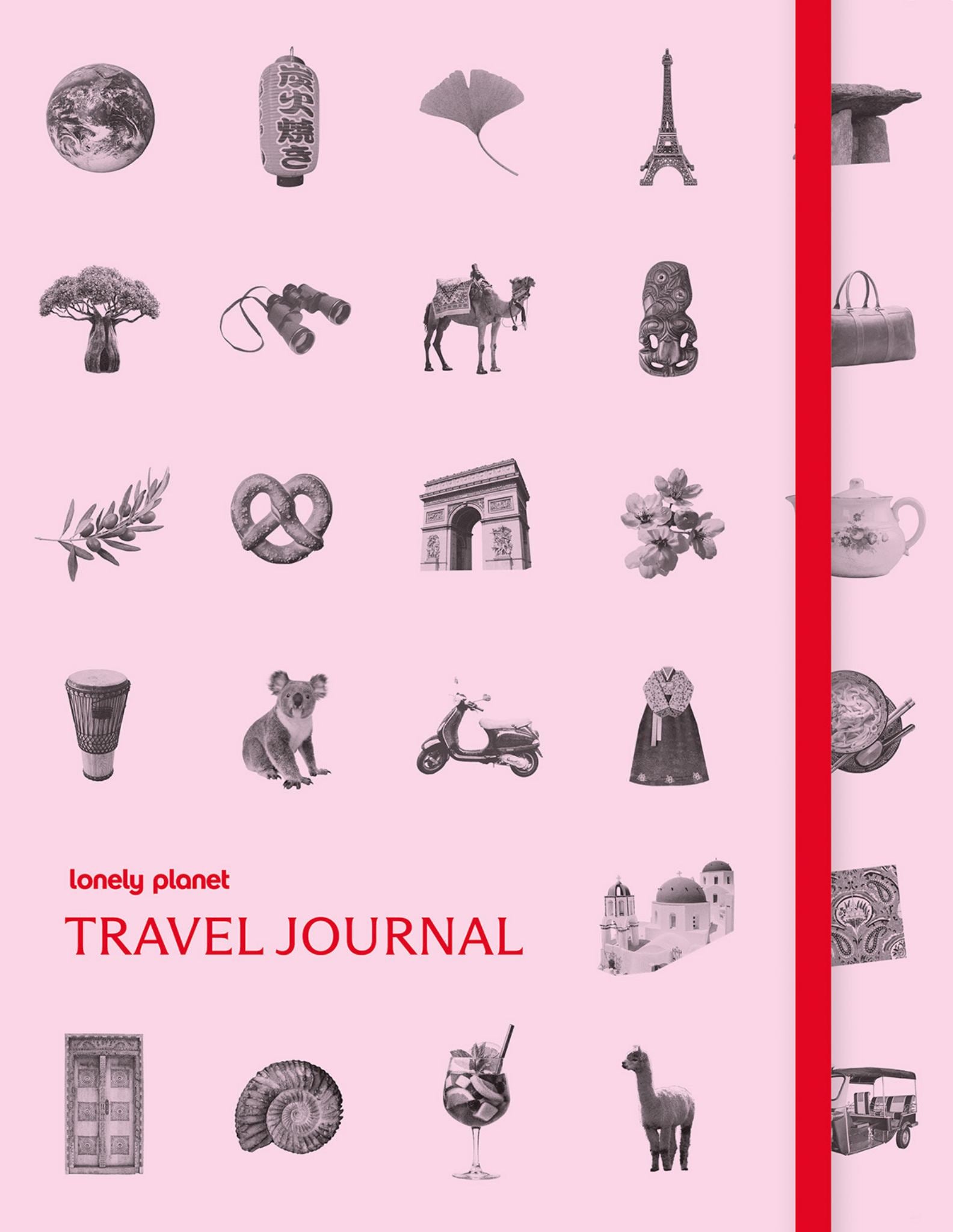 Lonely Planet's Travel Journal: Pink Cover Image