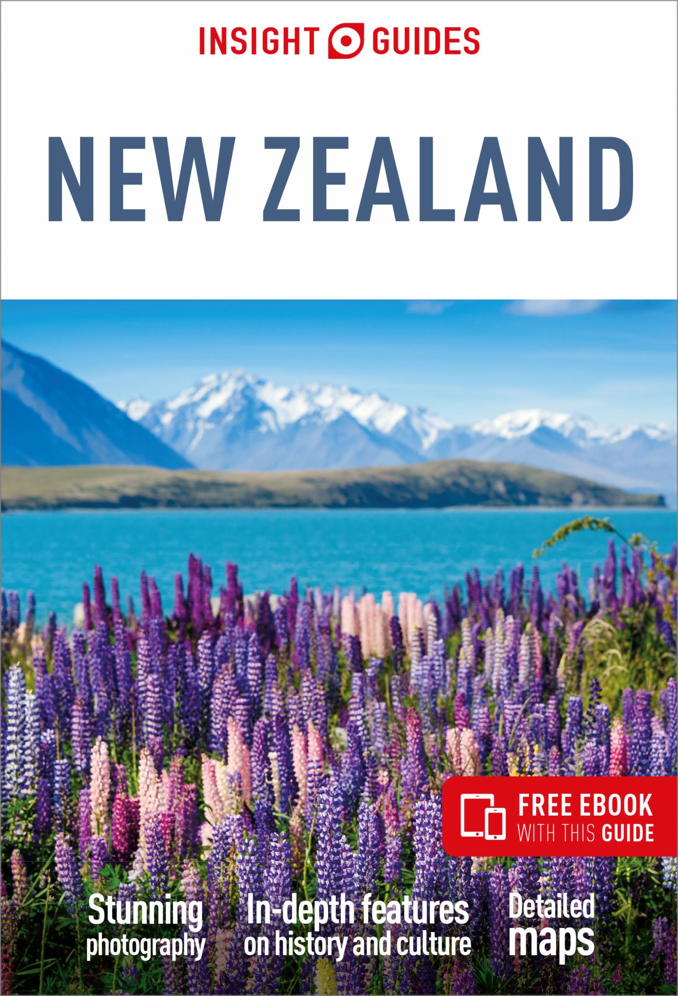 Insight Guides New Zealand: Travel Guide with EBook Cover Image