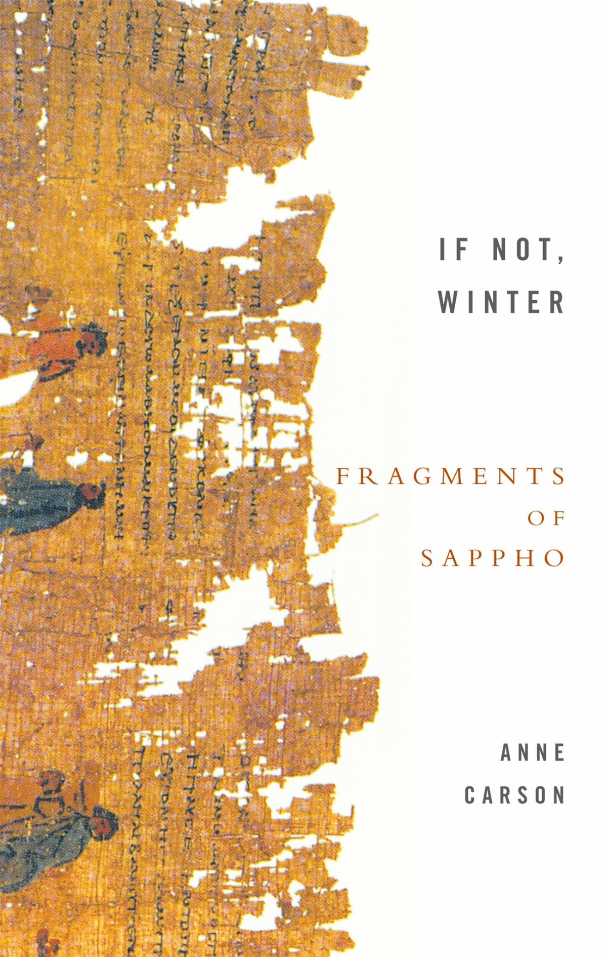 If Not, Winter: the Complete Fragments of Sappho Cover Image