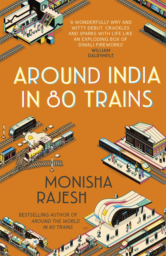 Around India in 80 Trains Cover Image
