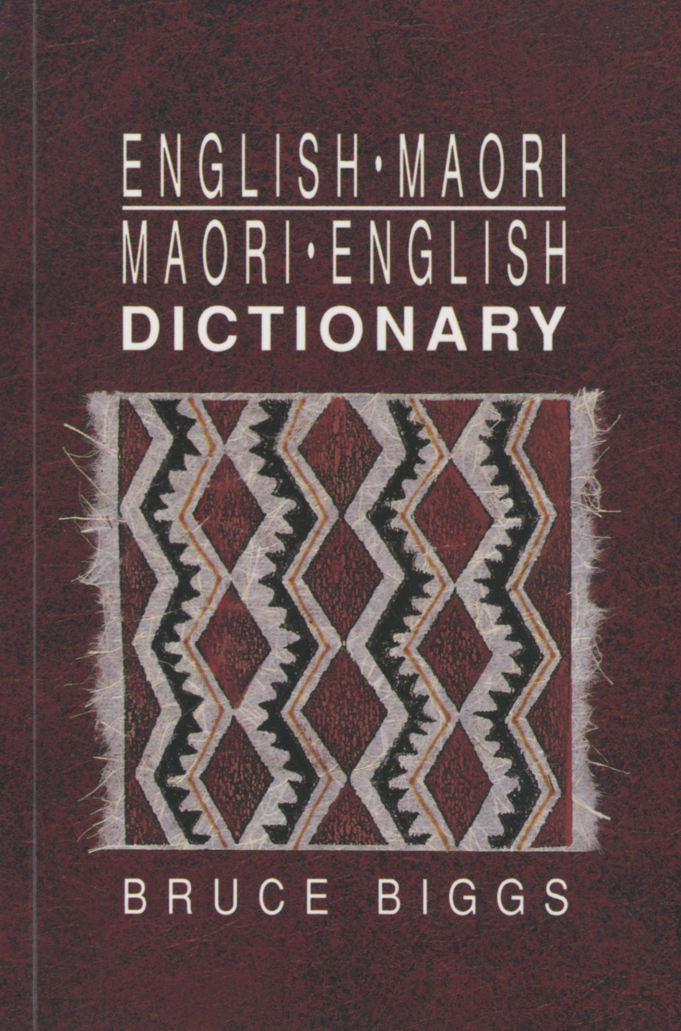 English-Maori Maori-English Dictionary Cover Image