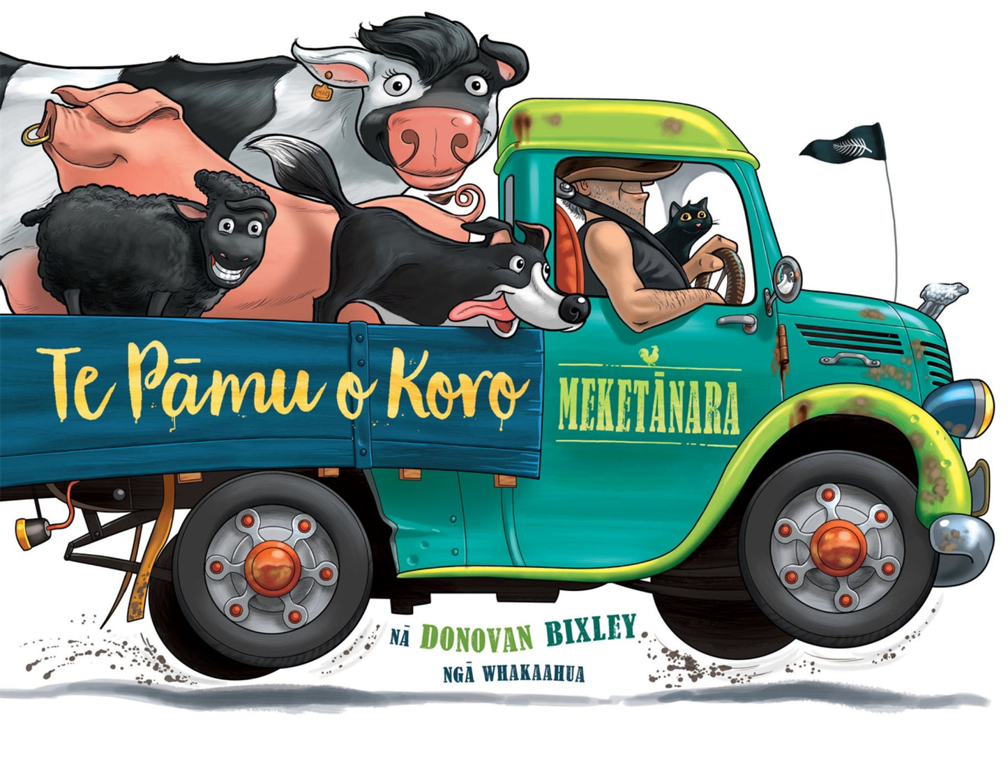 Te Pamu o Koro Meketanara (Old Macdonald's Farm Maori Edition) Cover Image