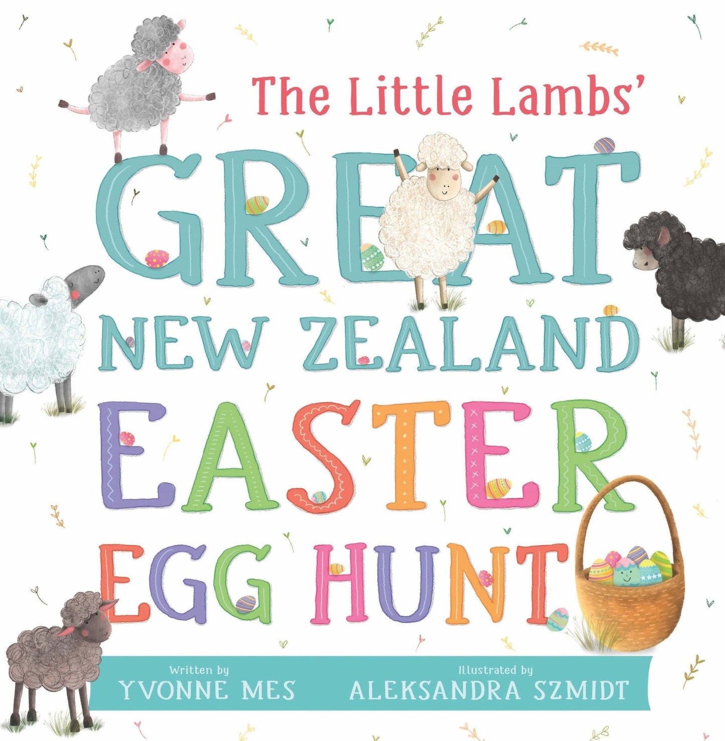 The Little Lambs' Great New Zealand Easter Egg Hunt Cover Image