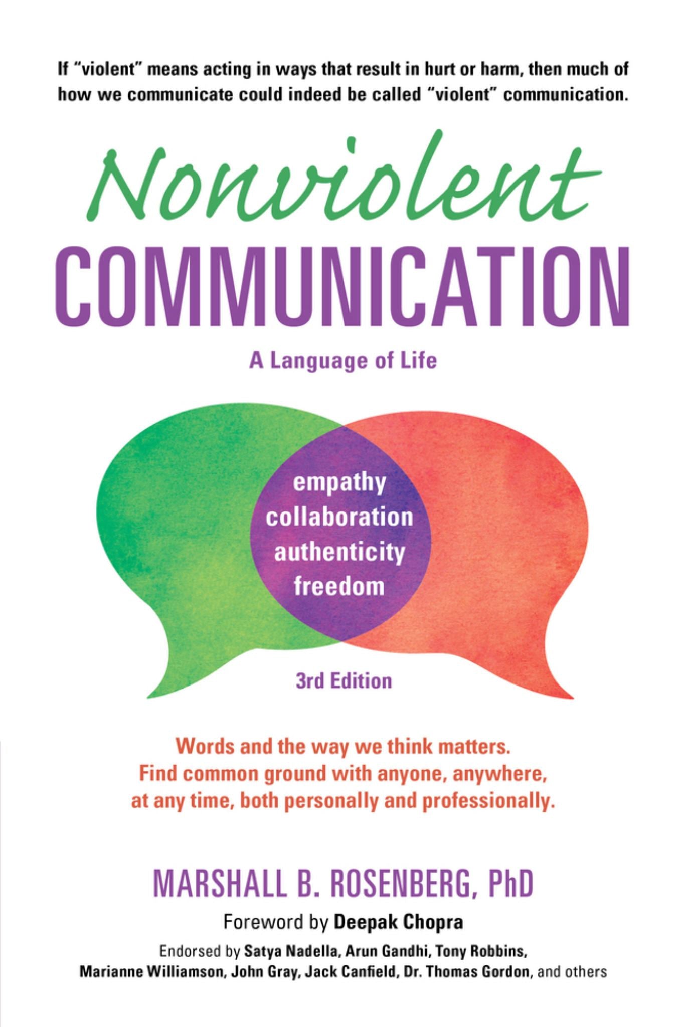 Nonviolent Communication: a Language of Life Cover Image