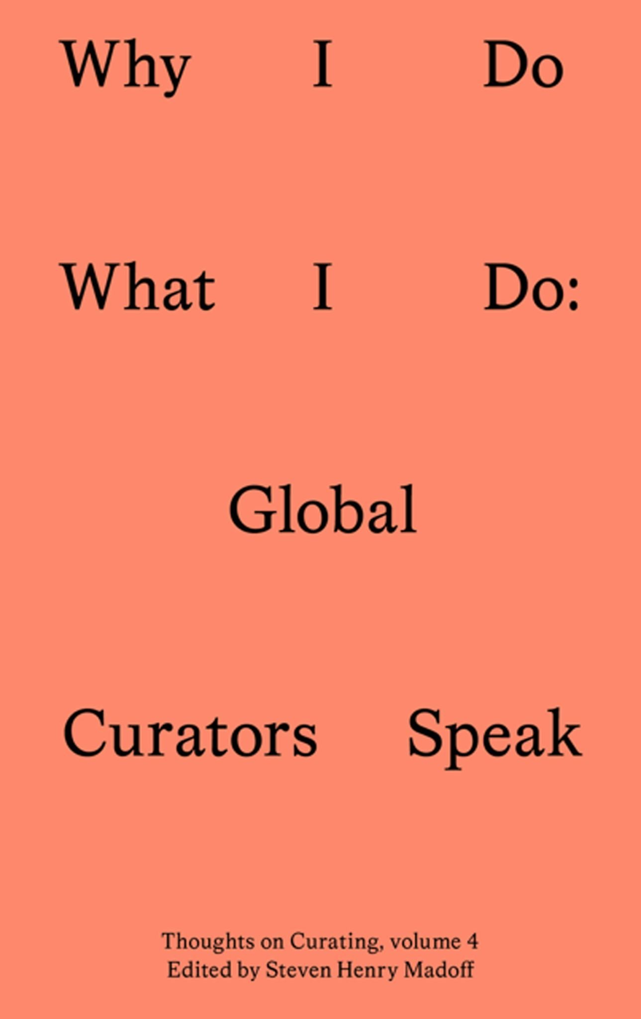Why I Do What I Do Cover Image