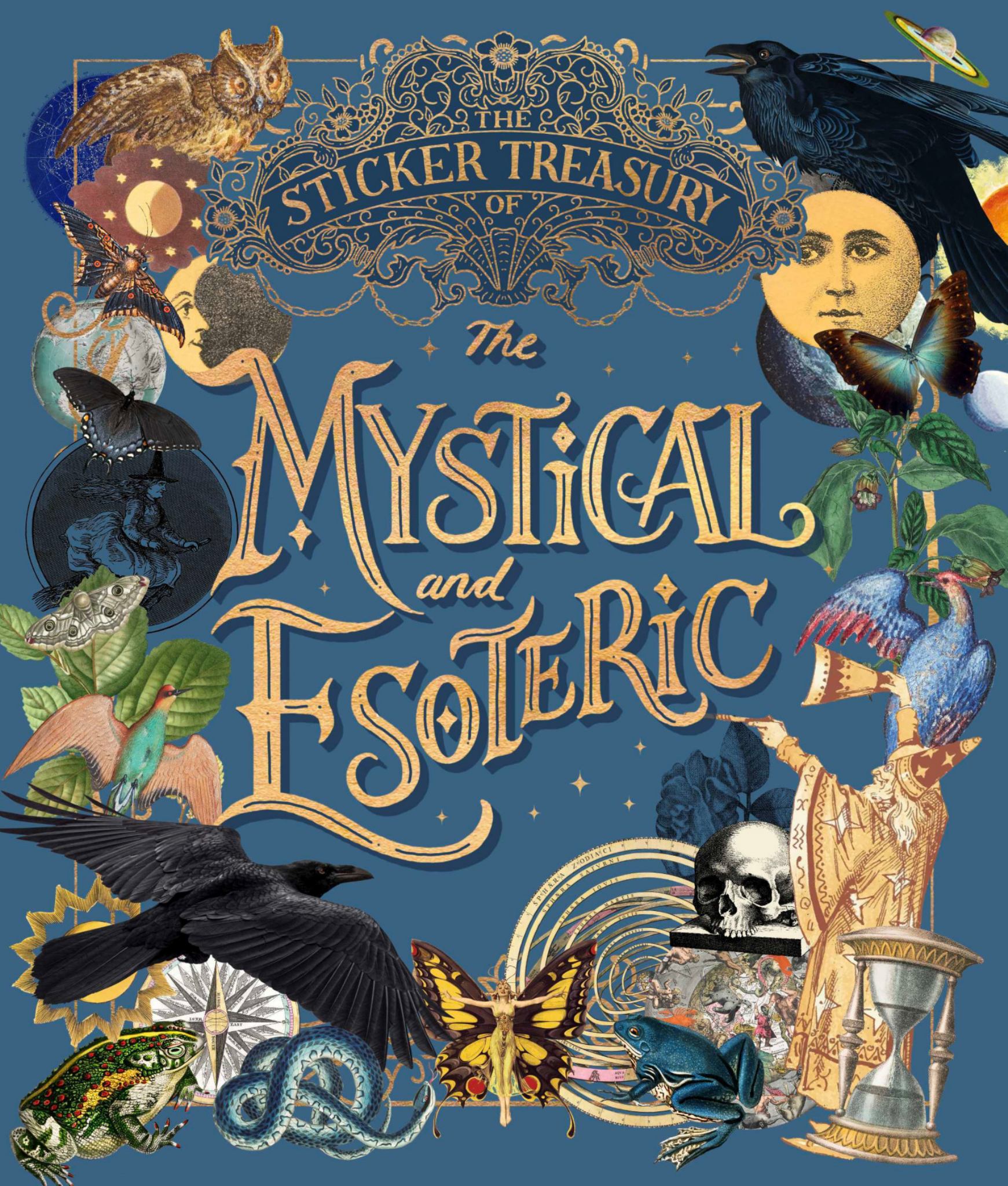 The Sticker Treasury of the Mystical and Esoteric Cover Image