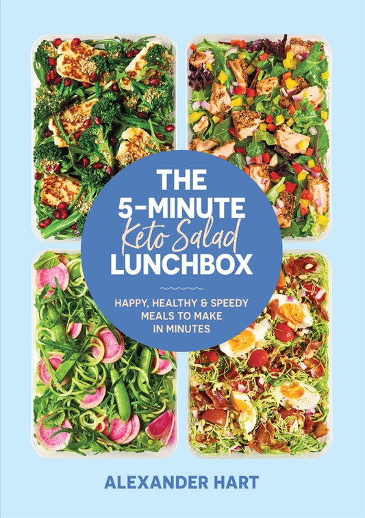 The 5-Minute Keto Salad Lunchbox Cover Image