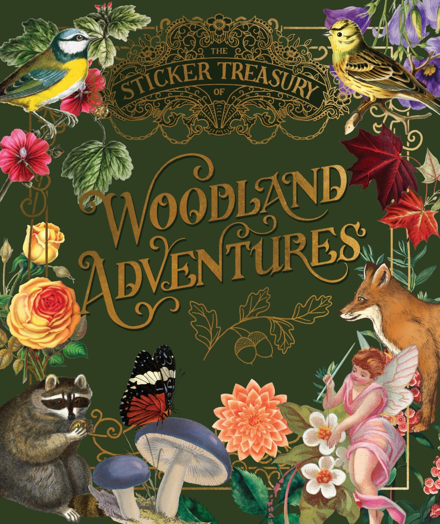The Sticker Treasury of Woodland Adventures Cover Image