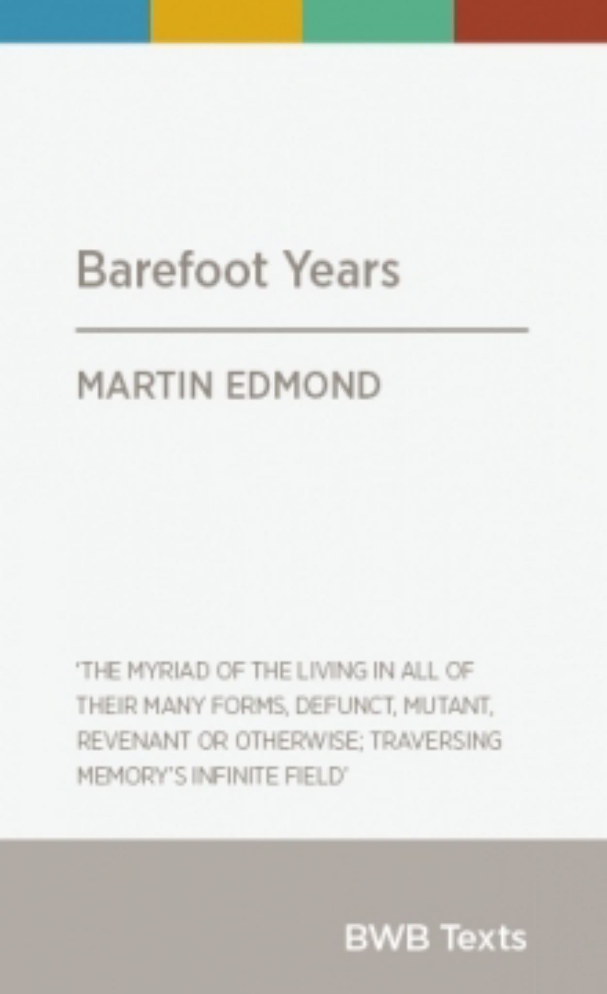 Text Barefoot Years Cover Image
