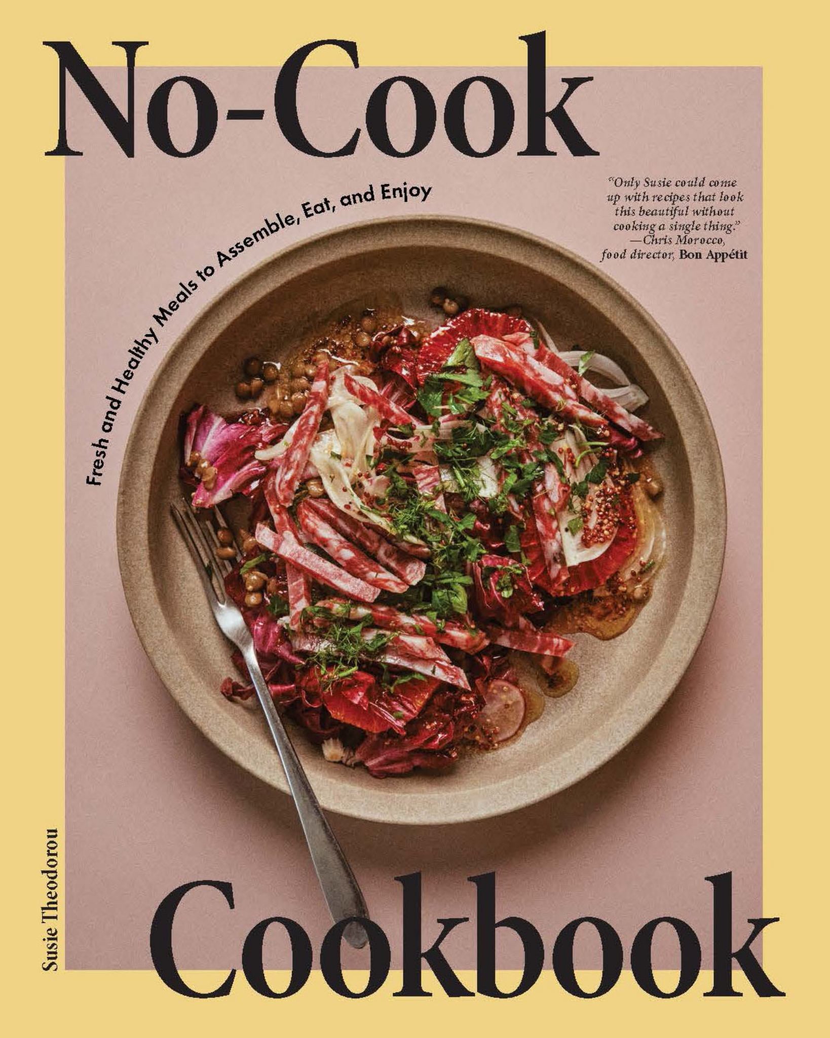 No-Cook Cookbook Cover Image