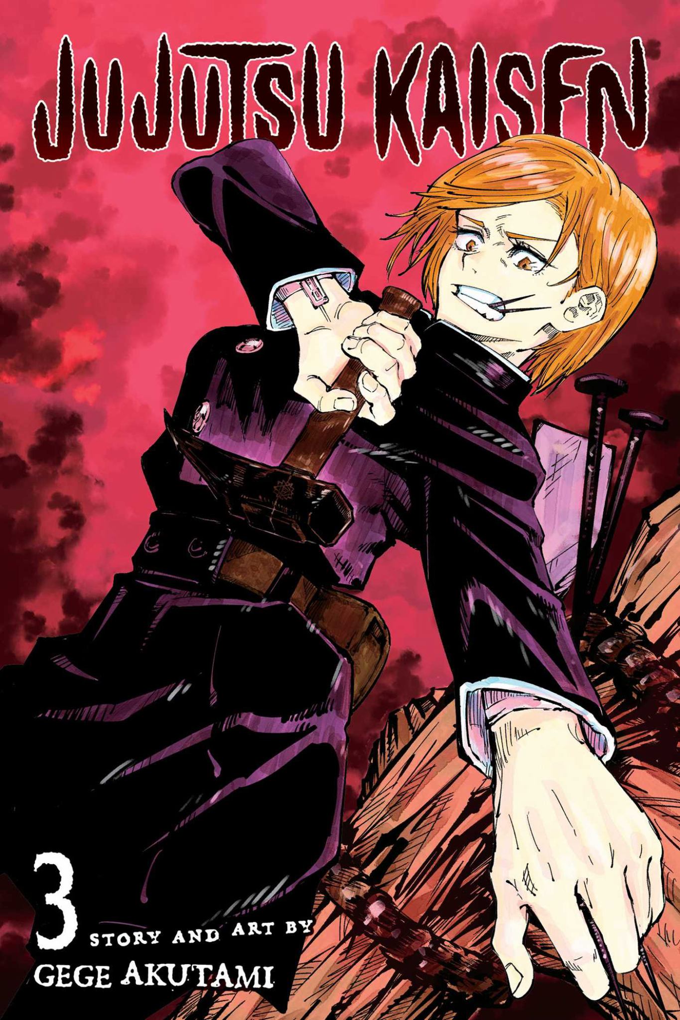 Jujutsu Kaisen, Vol. 3 Cover Image