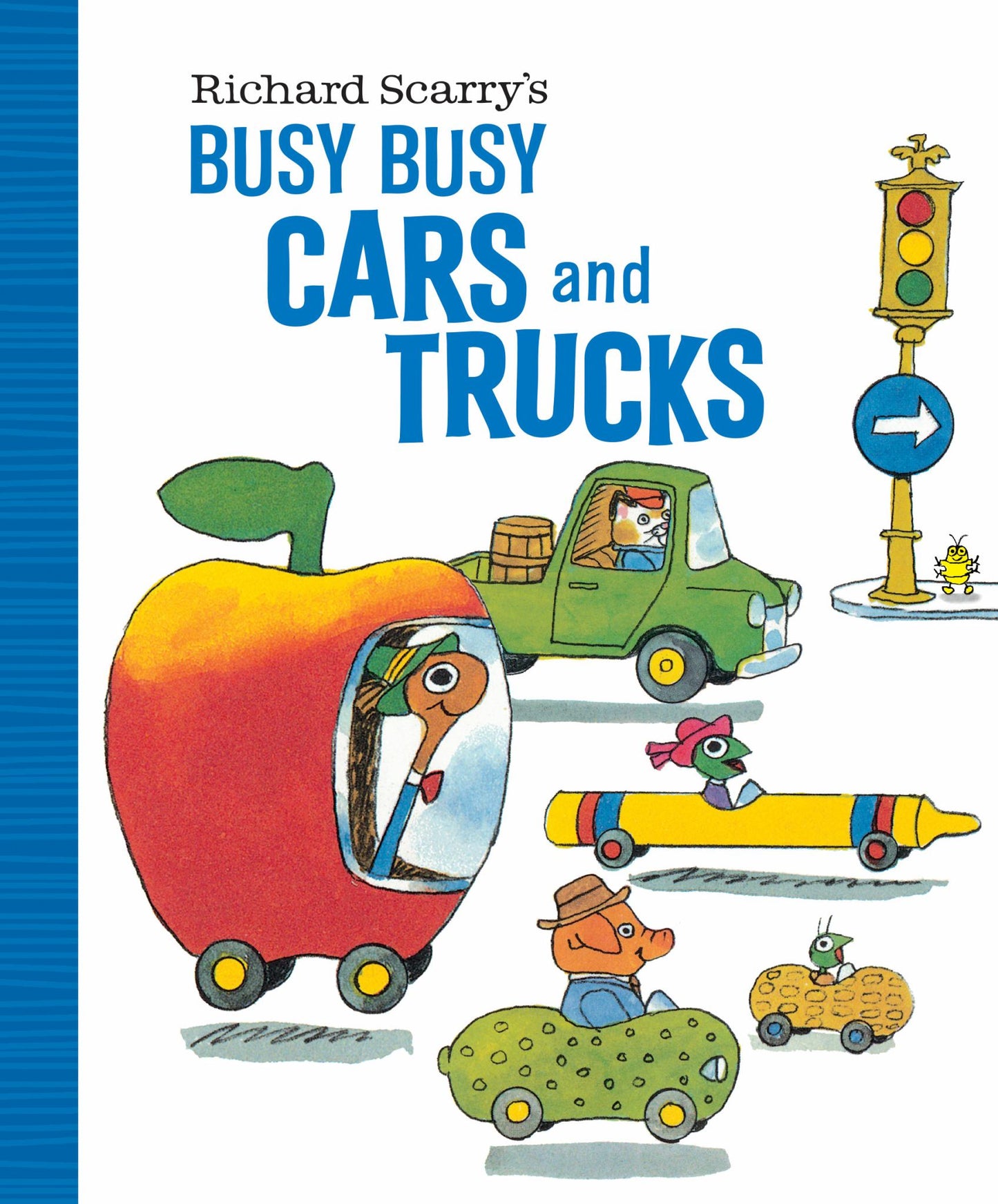 Richard Scarry's Busy Busy Cars and Trucks Cover Image