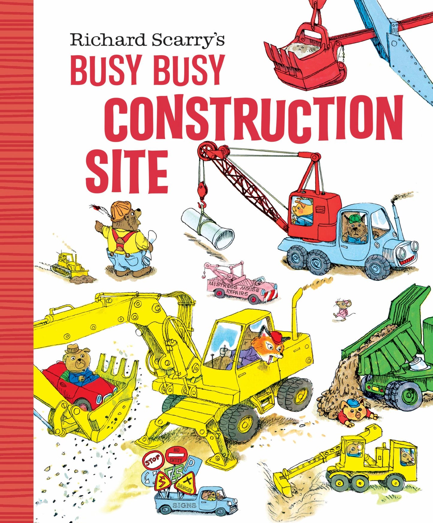 Richard Scarry's Busy Busy Construction Site Cover Image