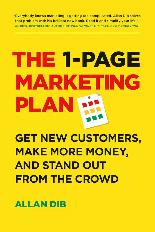 The 1-Page Marketing Plan Cover Image