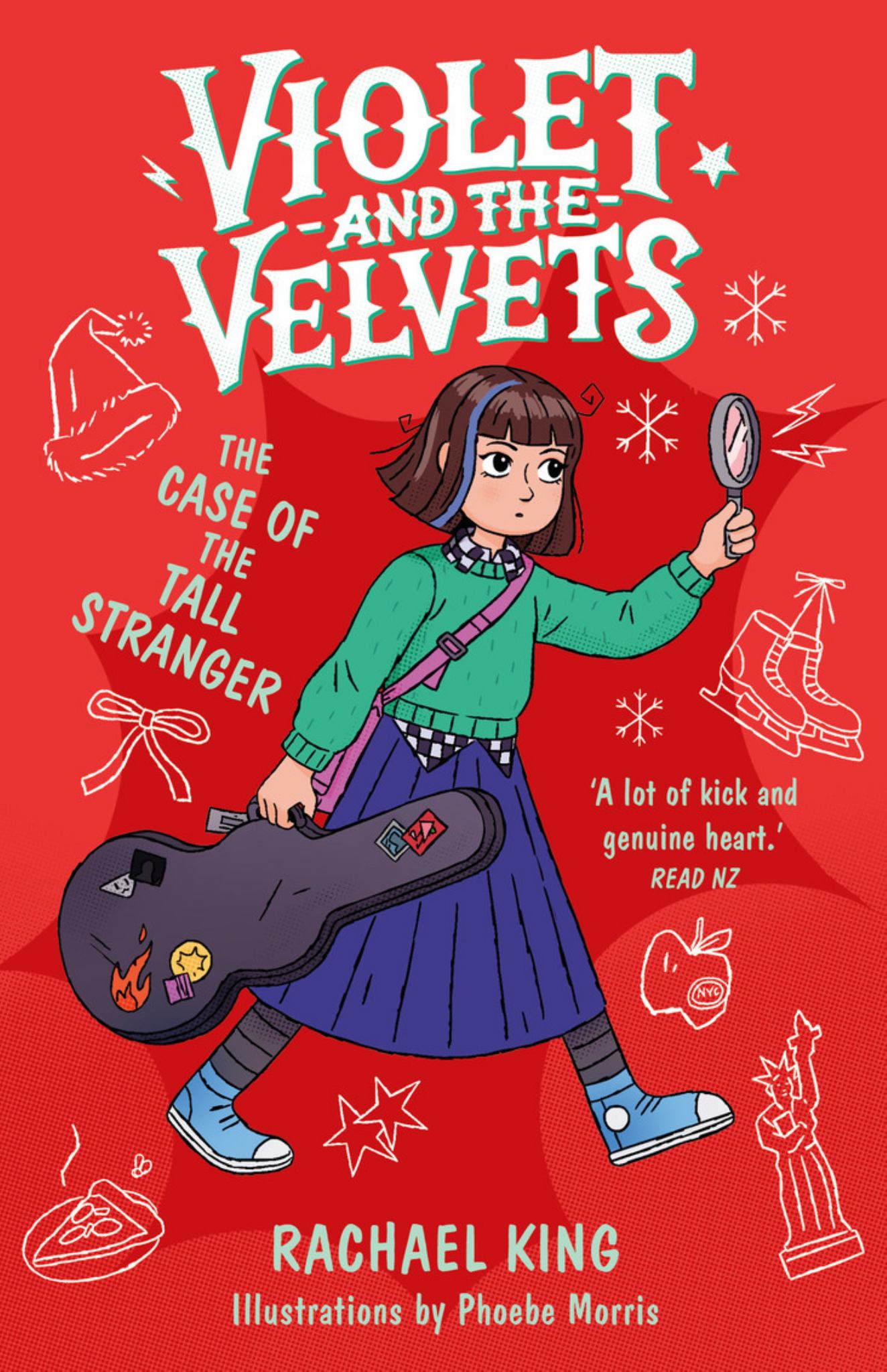 The Case of the Tall Stranger: Violet and the Velvets 4 Cover Image