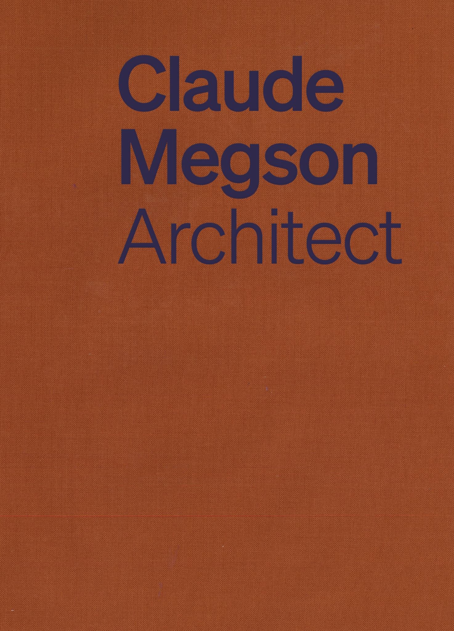 Claude Megson Cover Image