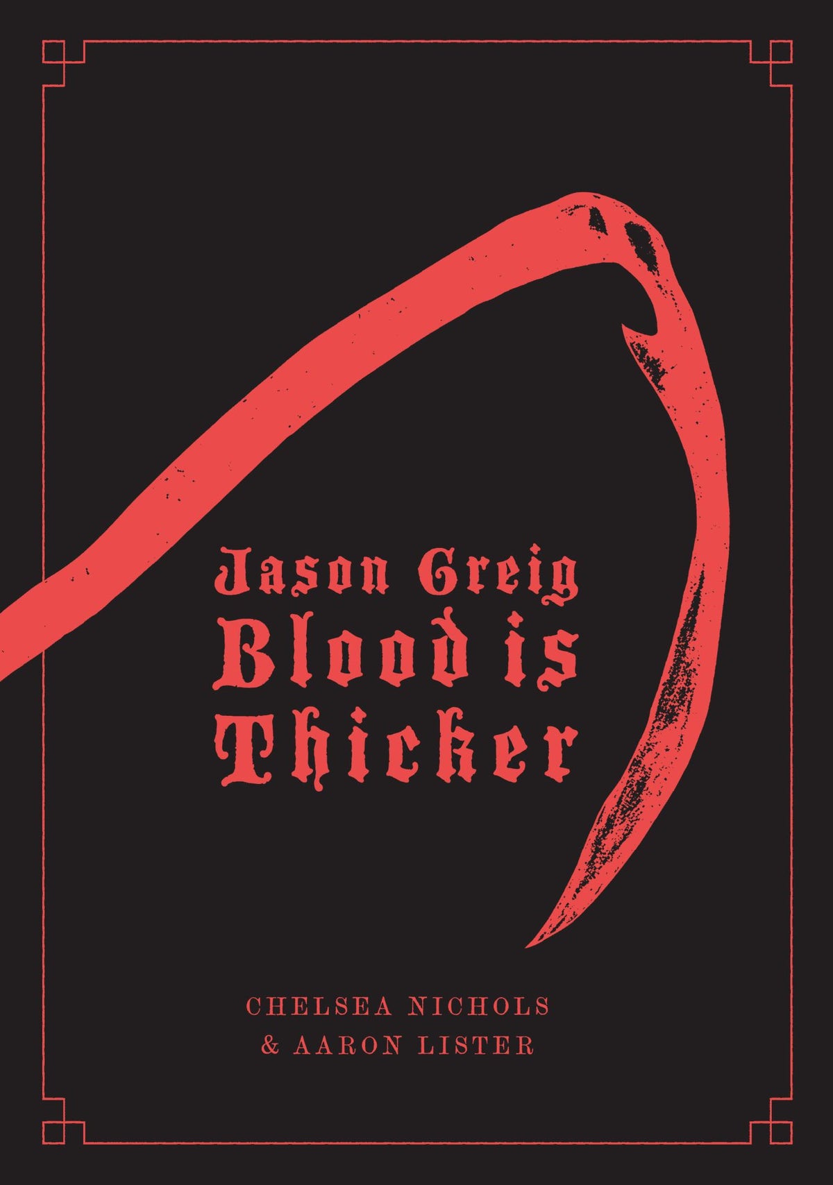 Jason Greig Blood Is Thicker Cover Image