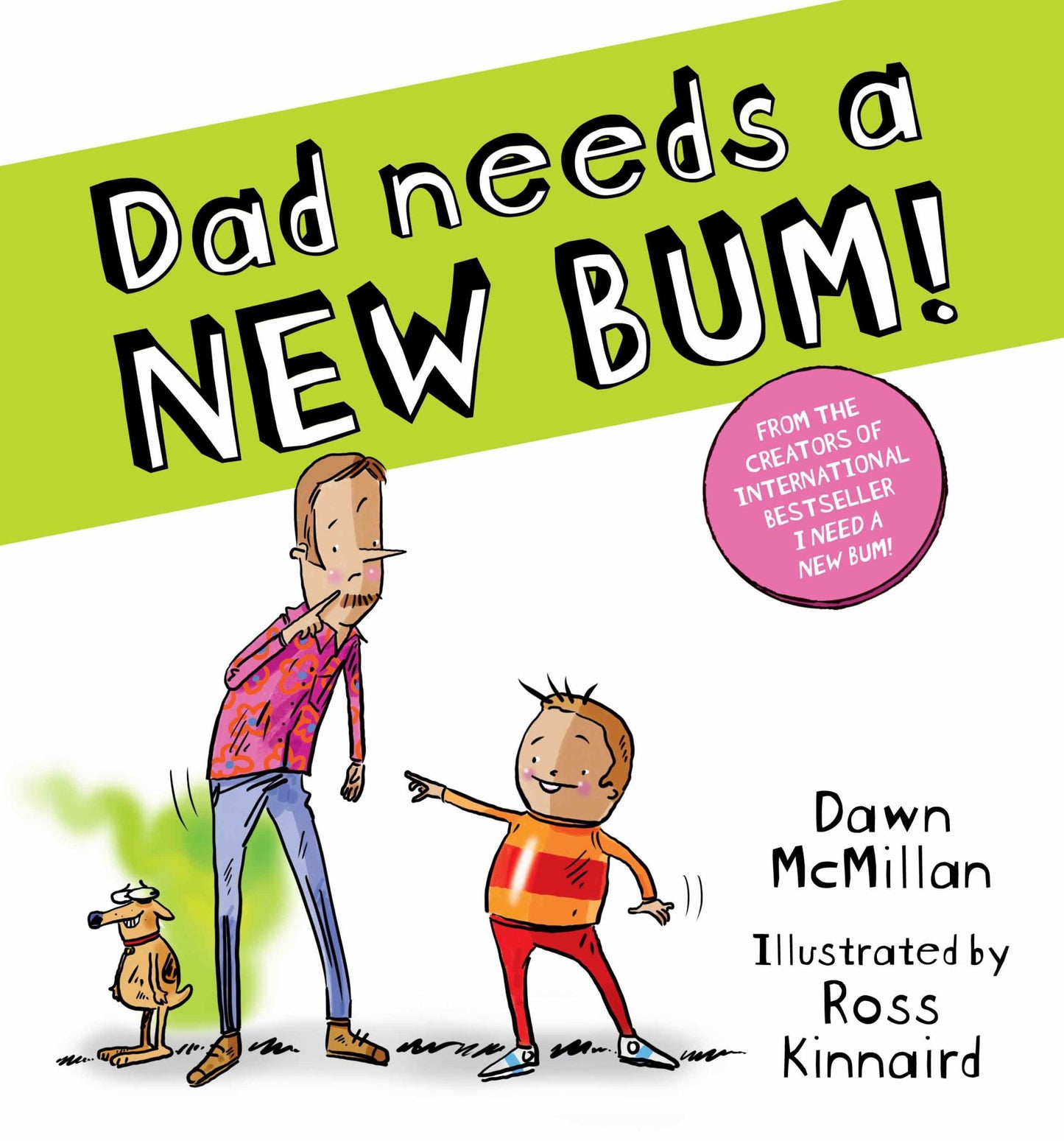 Dad Needs a NEW BUM! Cover Image