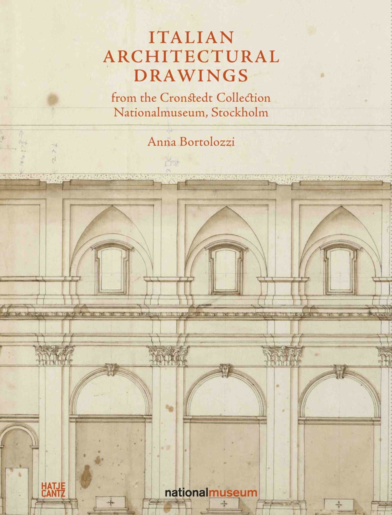 Italian Architectural Drawings from the Cronstedt Collection, Nationalmuseum, Stockholm Cover Image
