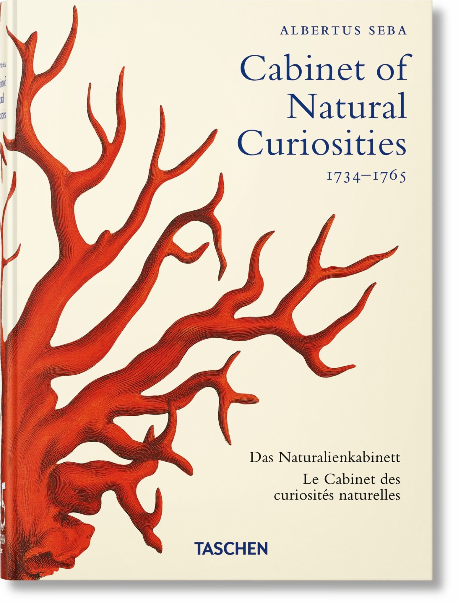 Seba. Cabinet of Natural Curiosities. 45th Ed Cover Image