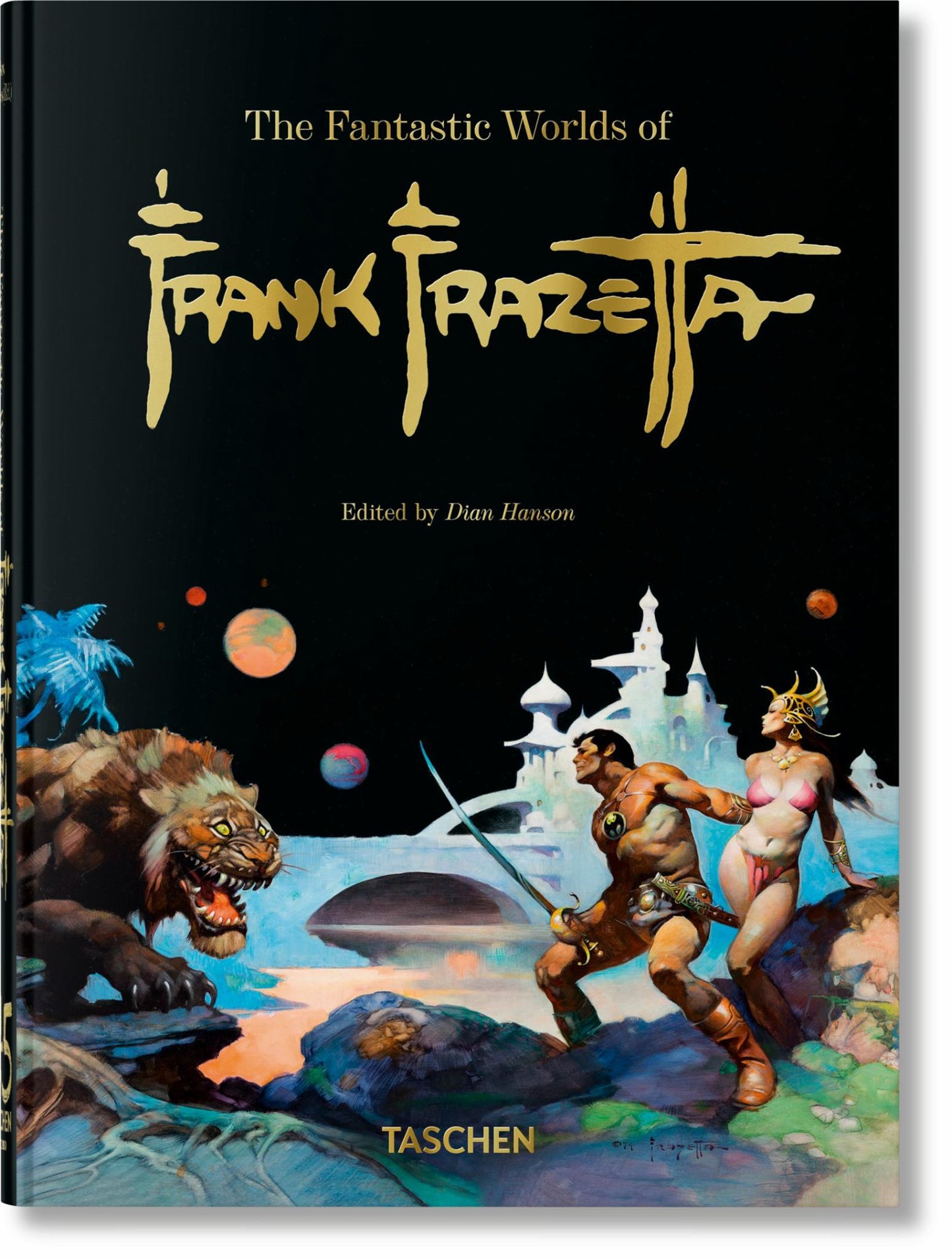 The Fantastic Worlds of Frank Frazetta. 45th Ed Cover Image