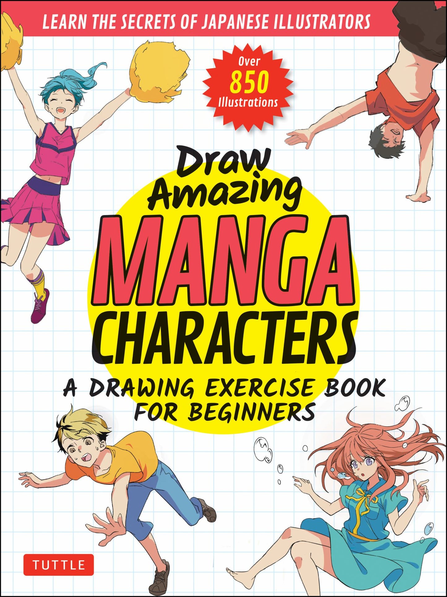 Draw Amazing Manga Characters Cover Image