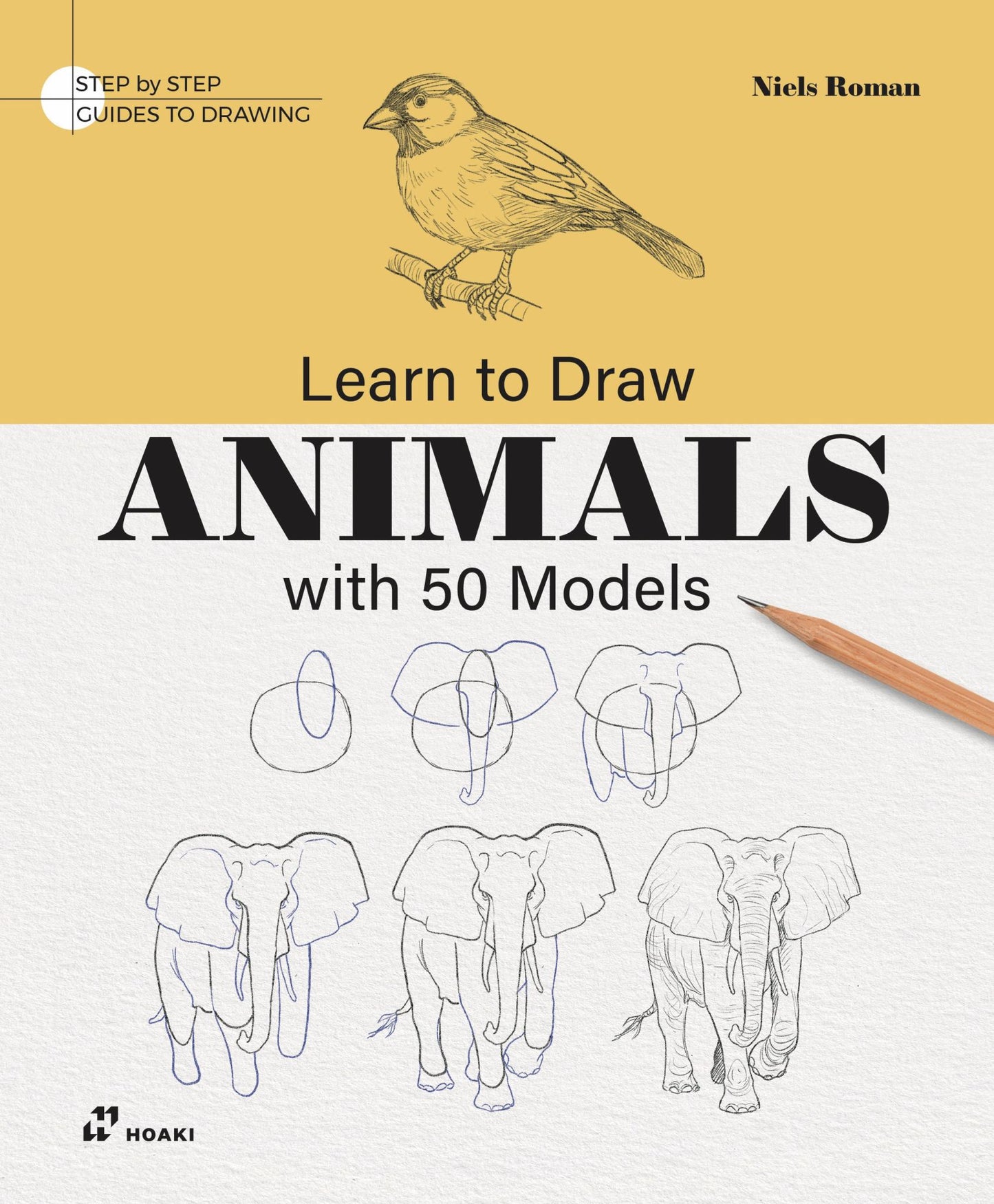 Learn to Draw Animals with 50 Models Cover Image