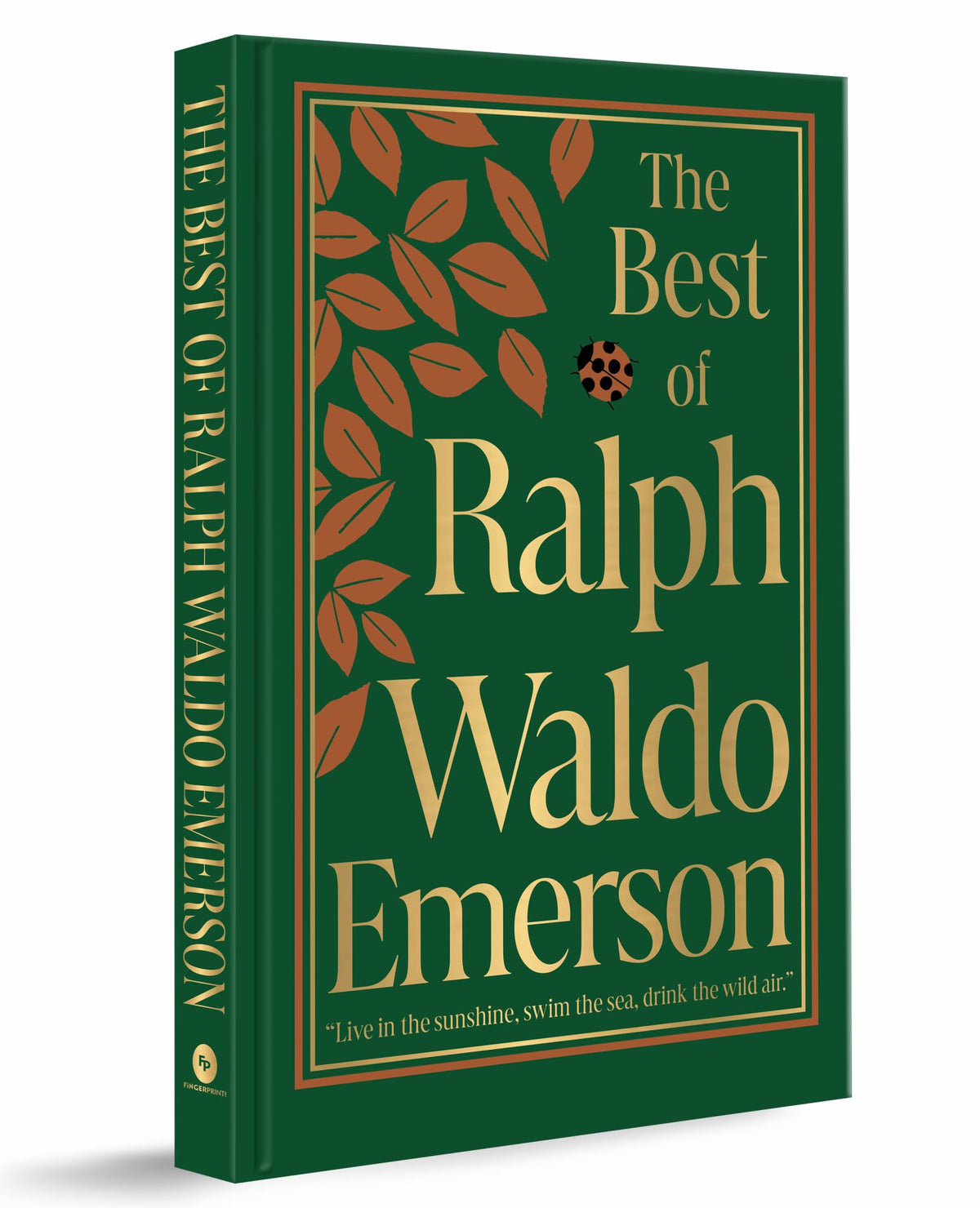 The Best of Ralph Waldo Emerson (Deluxe Hardbound Edition) Cover Image