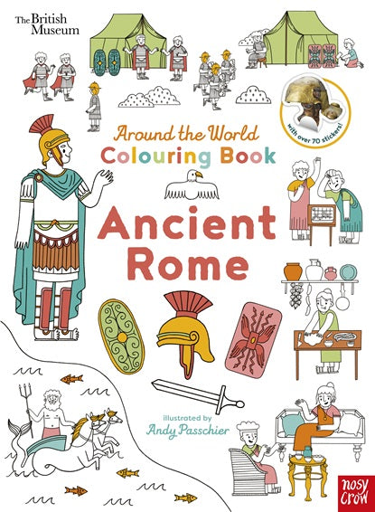 Ancient Rome : Around the World Colouring