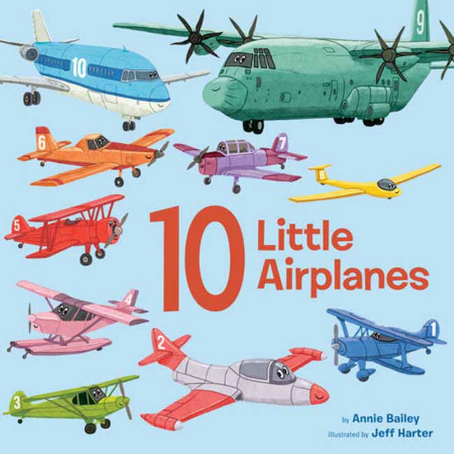 10 Little Airplanes Cover Image