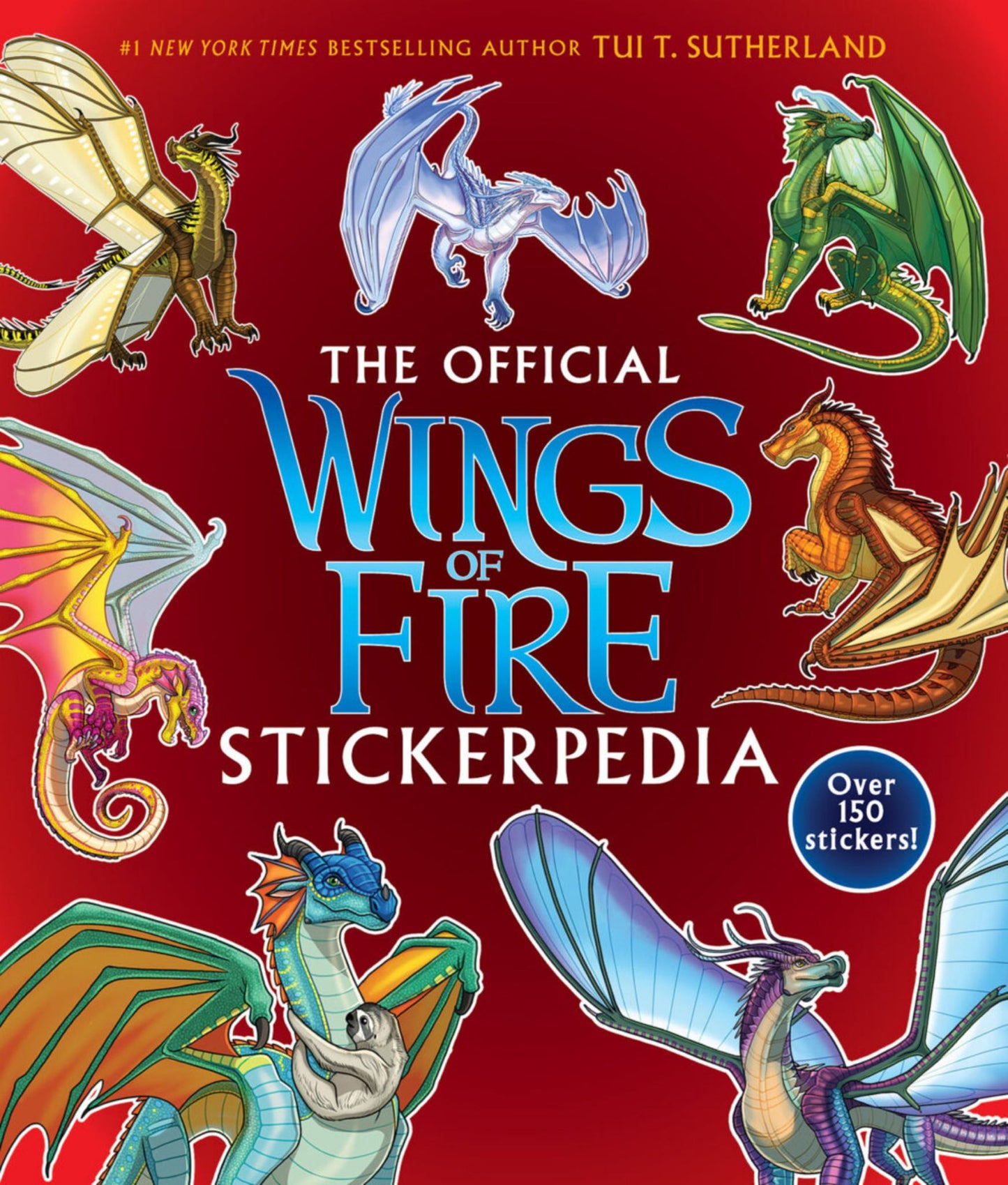 Wings of Fire: the Official Stickerpedia Cover Image