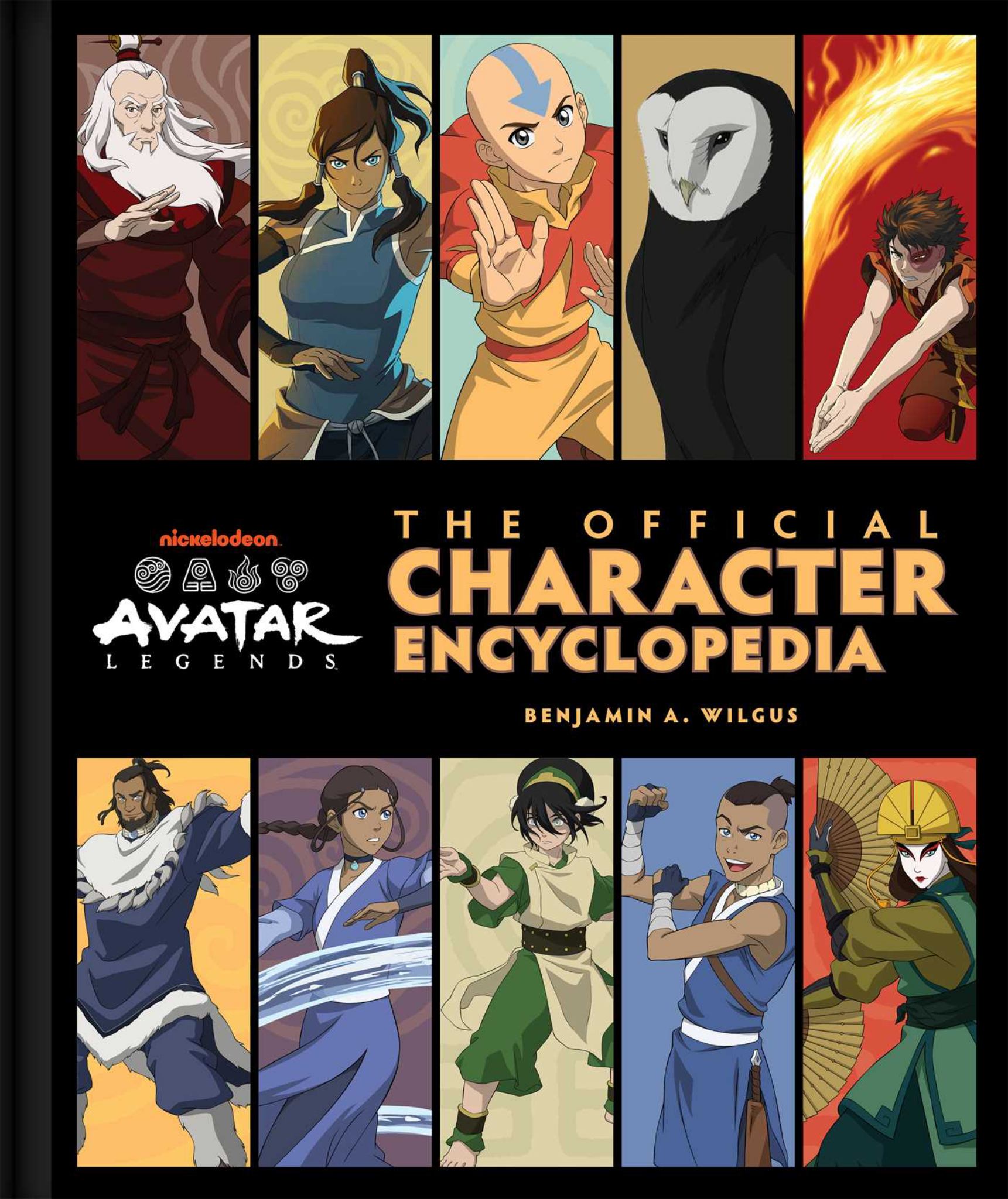 Avatar Legends: the Official Character Encyclopedia Cover Image