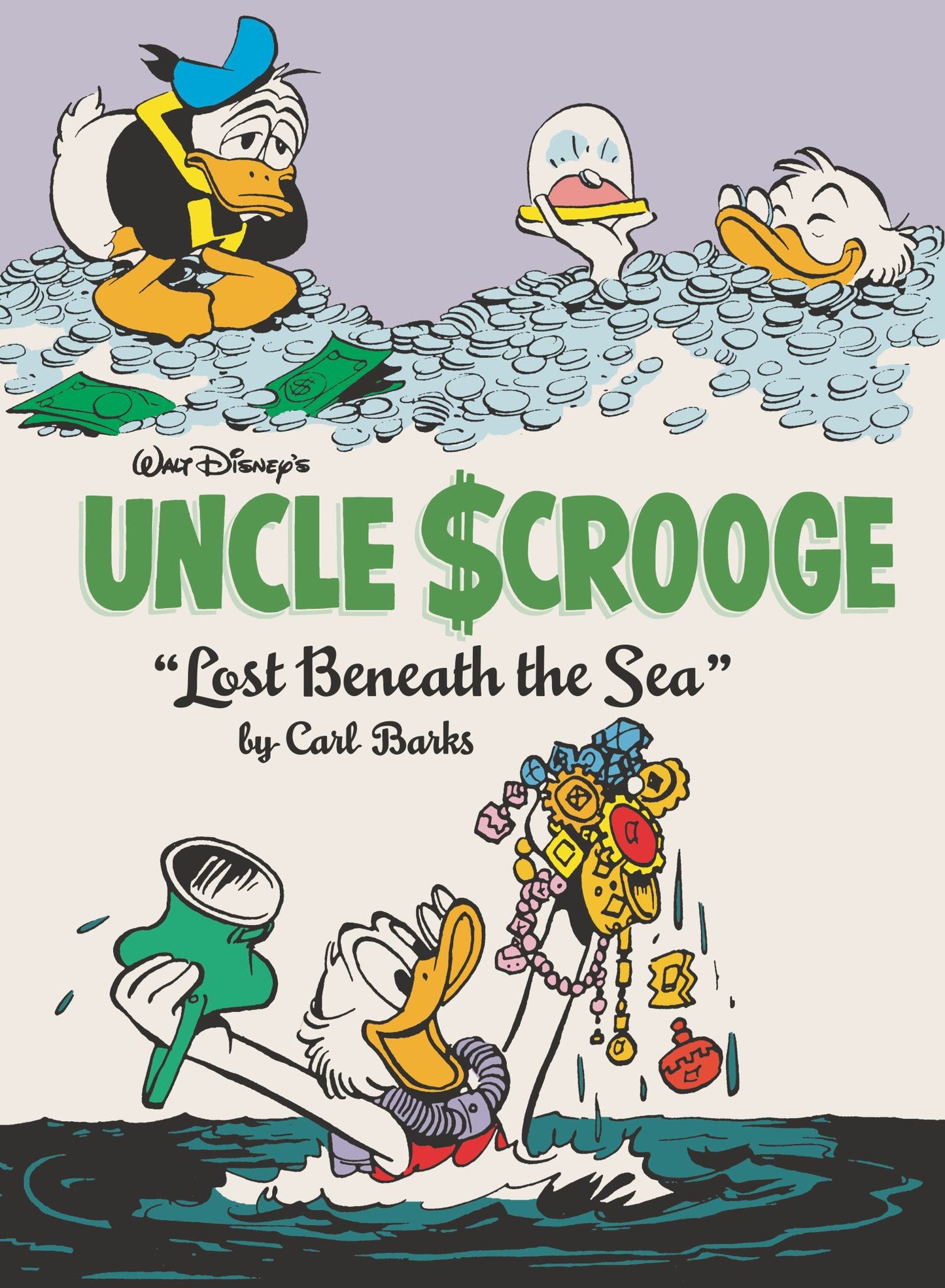 Walt Disney's Uncle Scrooge: Lost Beneath the Sea Cover Image