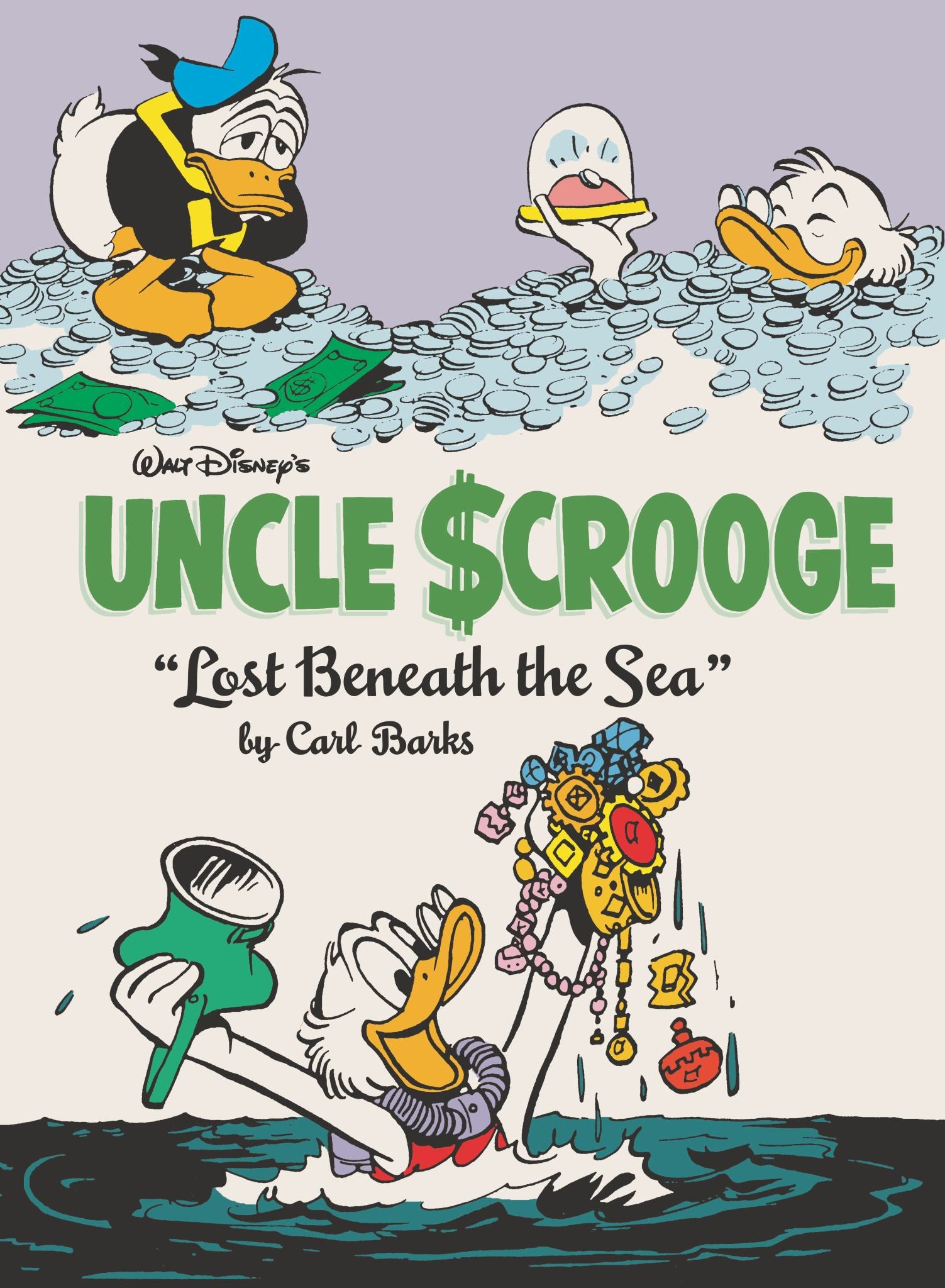 Walt Disney's Uncle Scrooge: Lost Beneath the Sea Cover Image