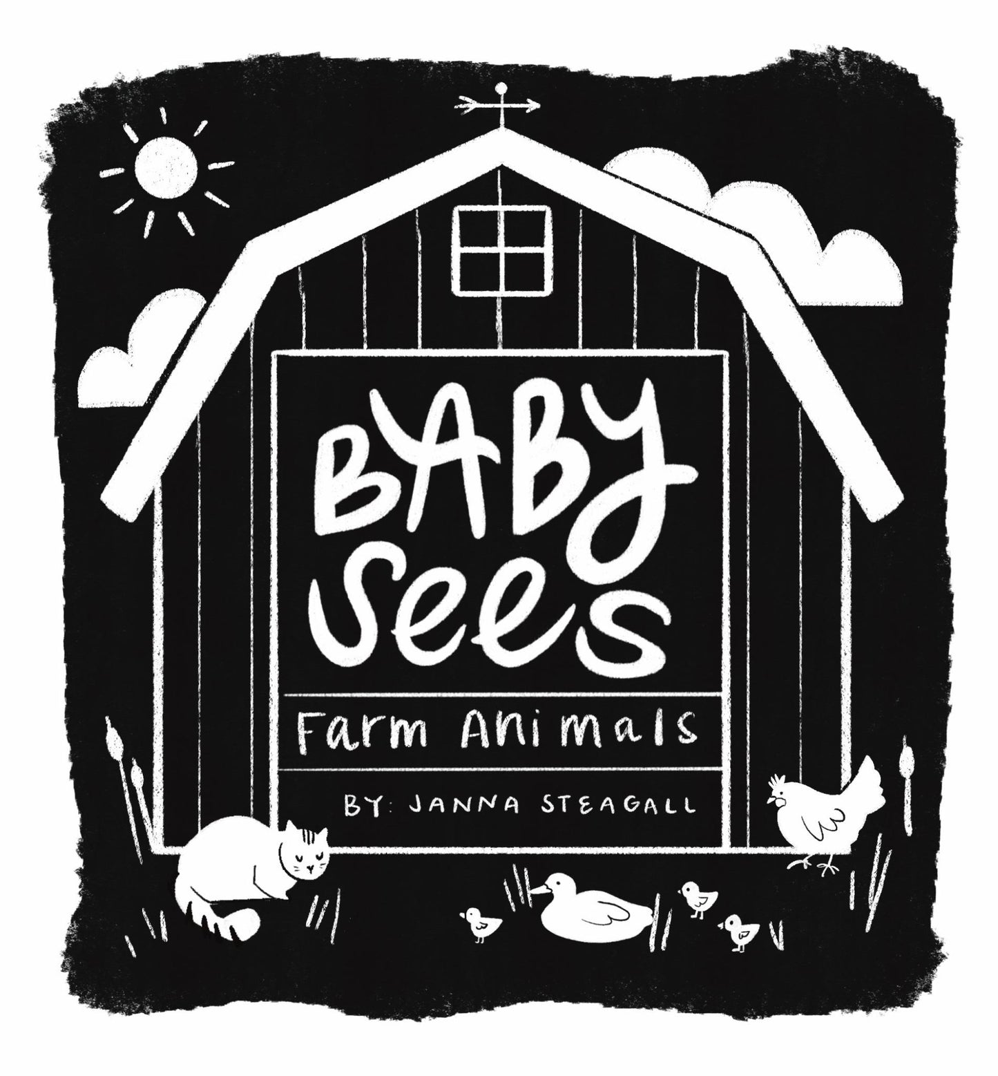 Baby Sees Farm Animals Cover Image