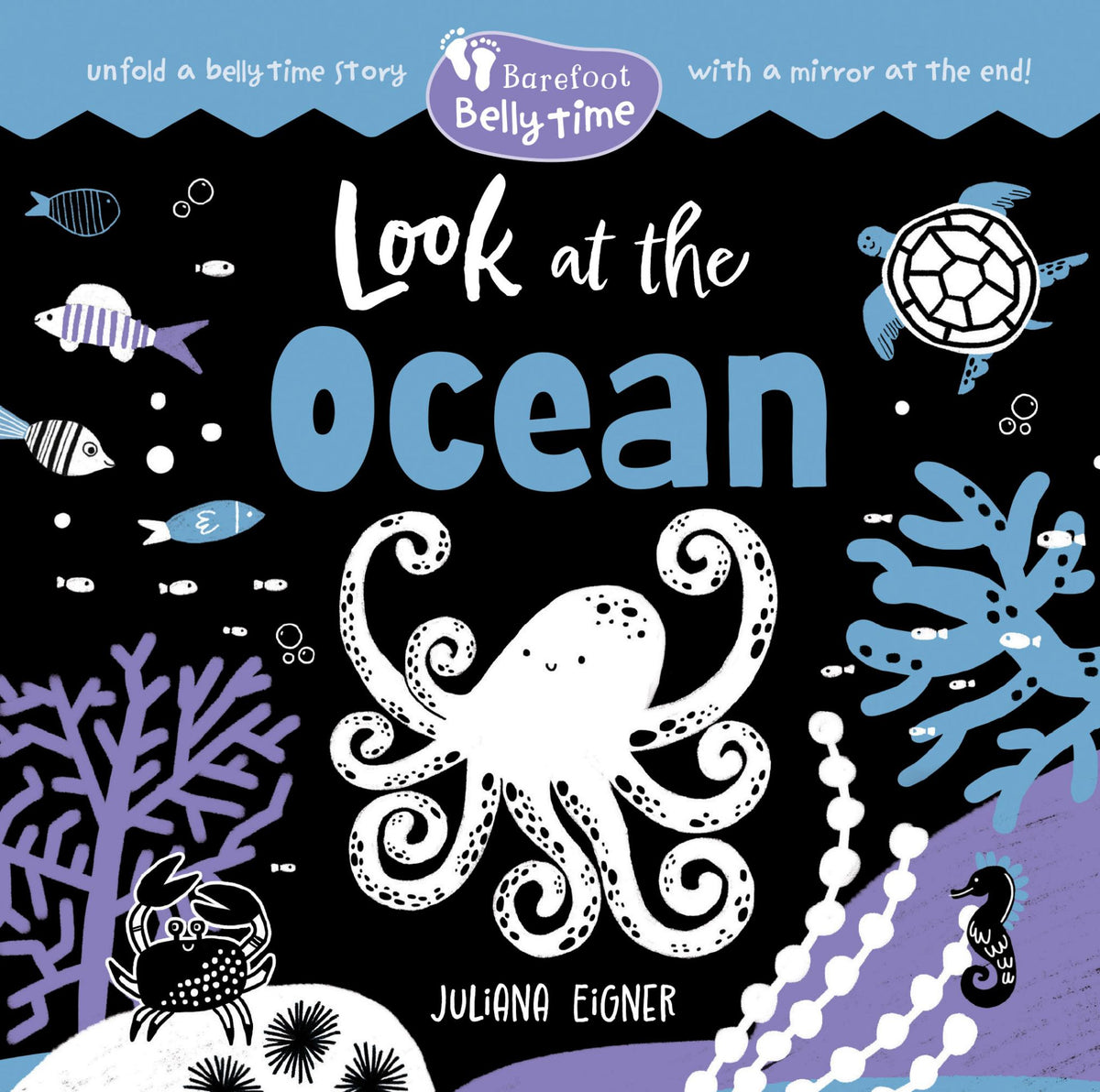 Barefoot Belly Time: Look at the Ocean Cover Image