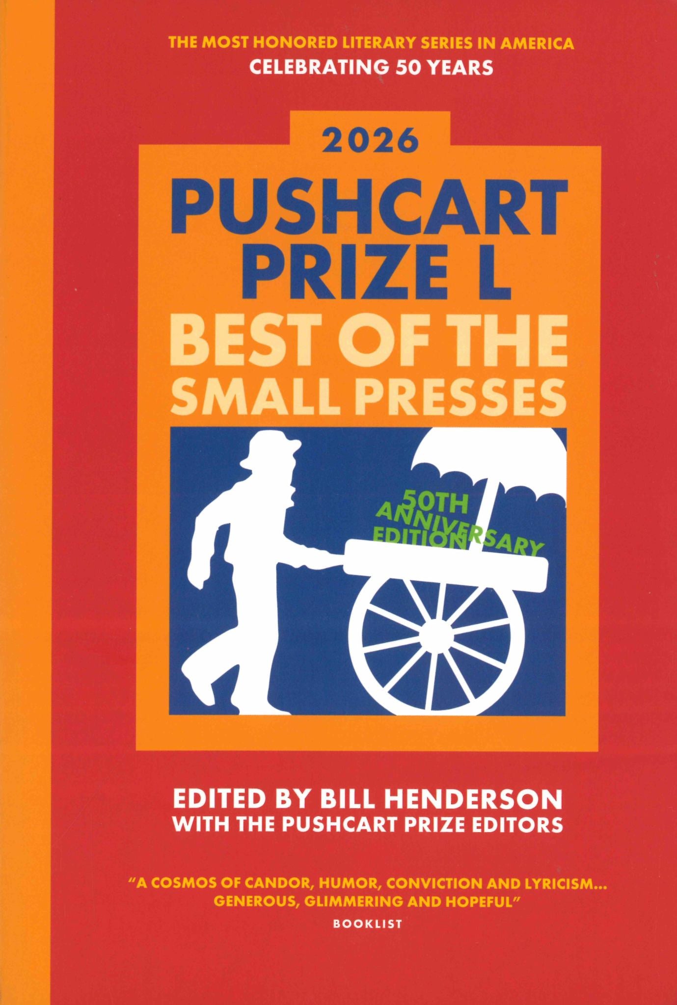 Pushcart Prize L Cover Image