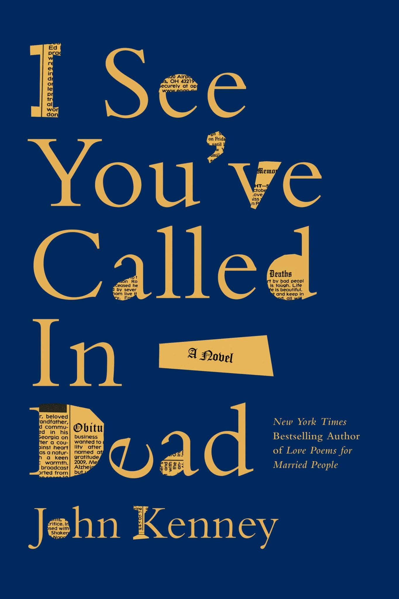 I See You've Called in Dead Cover Image