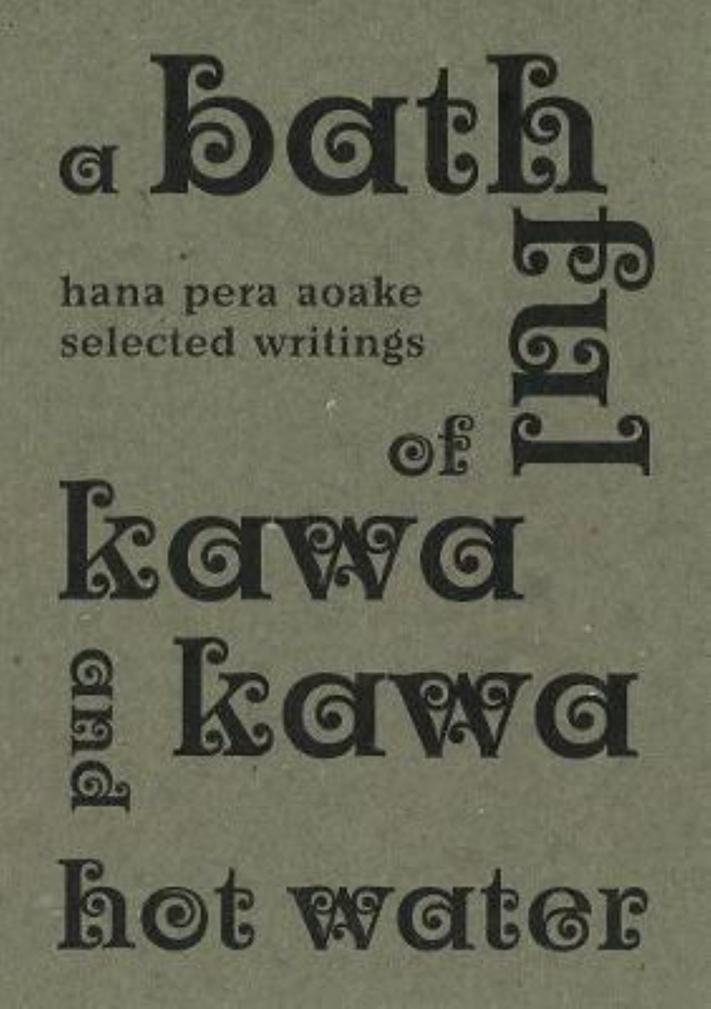 Bathful of Kawakawa and Hot Water Cover Image