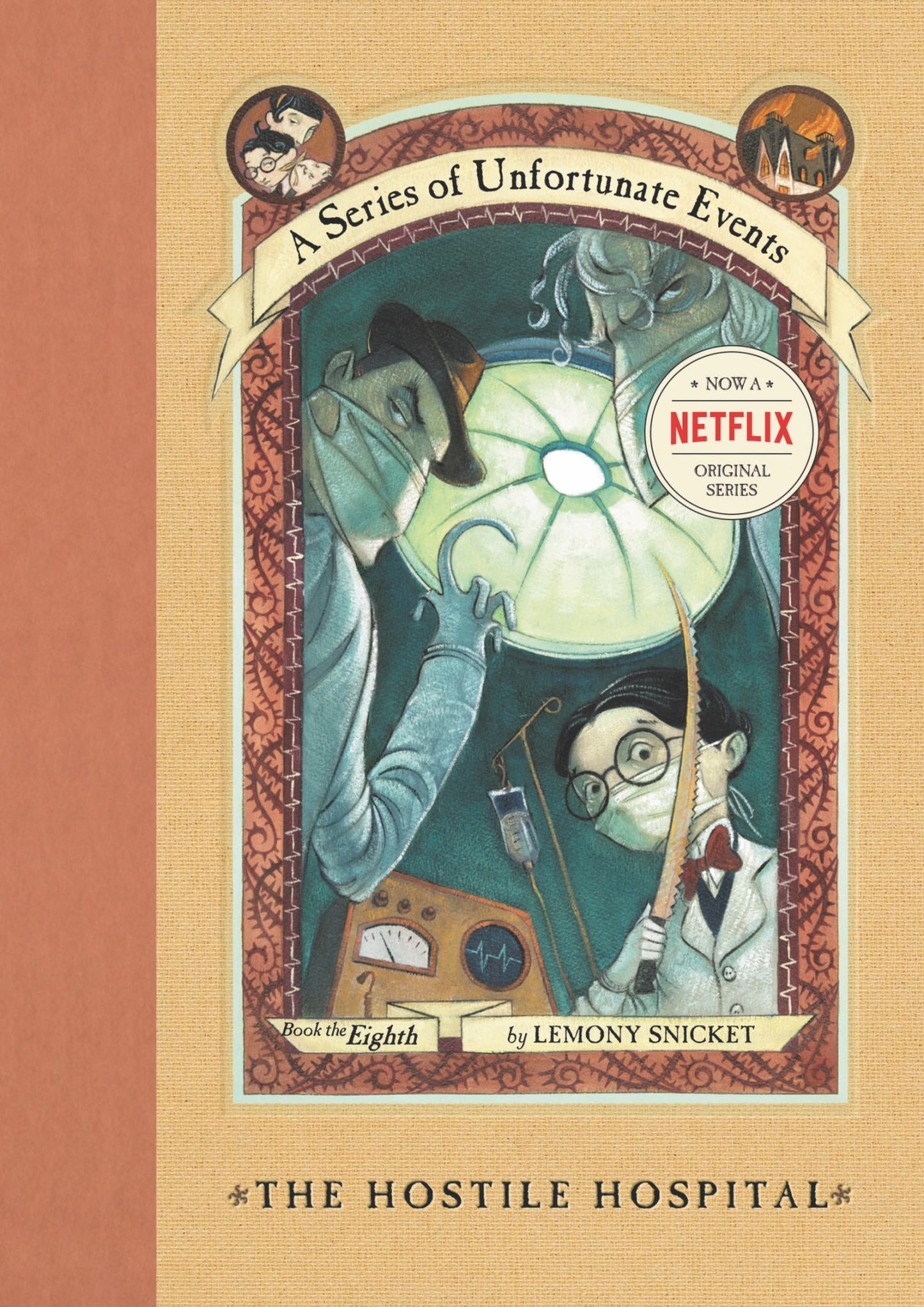Hostile Hospital #8 Series of Unfortunate Events Cover Image