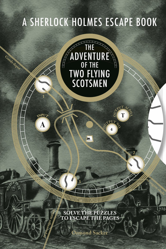 Sherlock Holmes Escape Book #5 The Adventure of the London Waterworks: Solve The Puzzles To Escape The Pages Cover Image