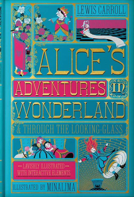 Alice's Adventures in Wonderland & Through the Looking-Glass (Mina Lima Edition) Cover Image