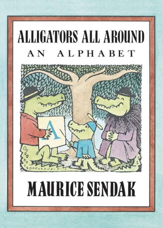 Alligators All Around An Alphabet Board Book Cover Image